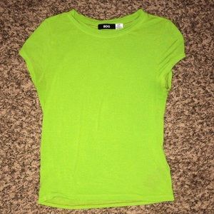 Small Lime Green BDG sheer top!